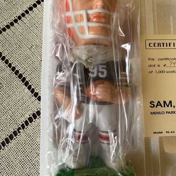 ***SOLD*** CLEVELAND BROWNS 1995 NFL Bobbing Head - Picture 3 of 8